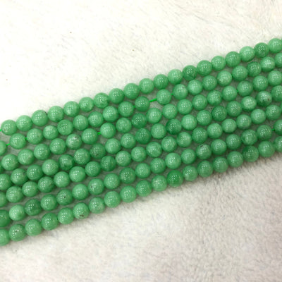 Green Angelite Stone Beads 6mm 8mm 10mm 15''
