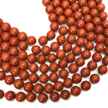 Red Jasper Beads 4mm 6mm 8mm 10mm 15''