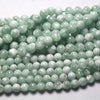Green Angelite Beads 4mm 6mm 8mm 10mm 12mm 15''