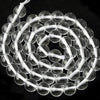 A+ Clear Crystal Quartz Beads  4mm 6mm 8mm 10mm 12mm 14mm 15''