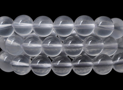Milky Quartz Stone Beads 6mm 8mm 10mm 12mm 15''