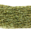 Green Garnet Faceted Beads 2mm 3mm 4mm 15''
