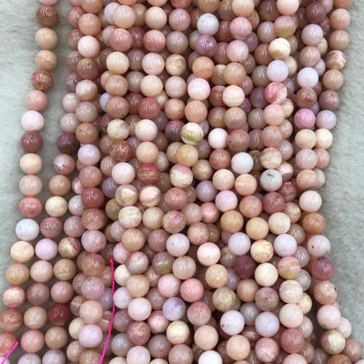 A Pink Opal Stone Beads Natural Gemstone Beads 10mm 15''