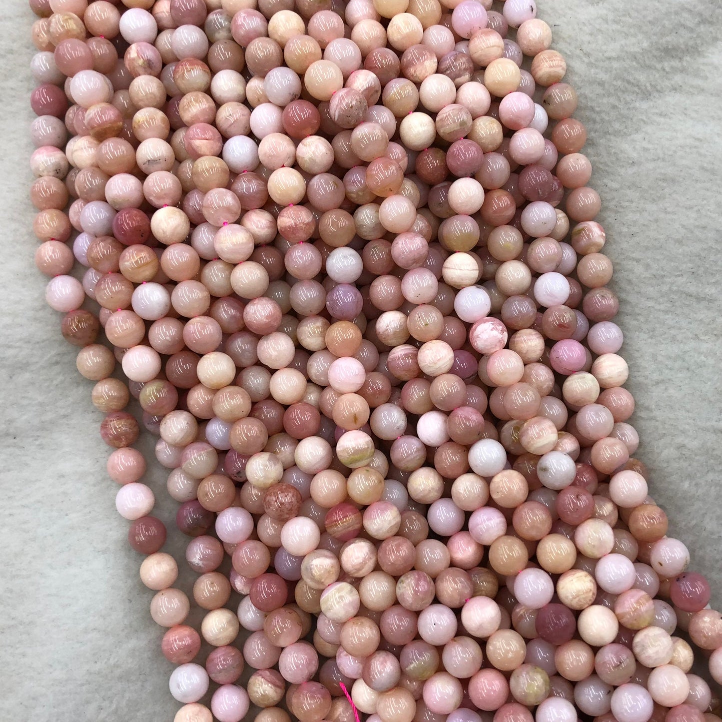 A Pink Opal Stone Beads Natural Gemstone Beads 10mm 15''