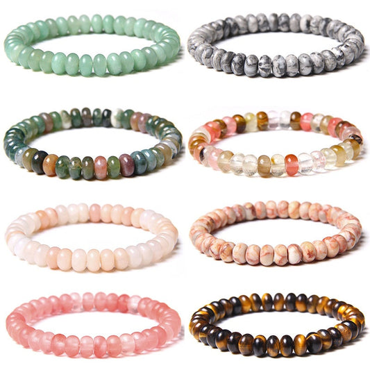 Bracelet de perles en gros 5x8mm 8''