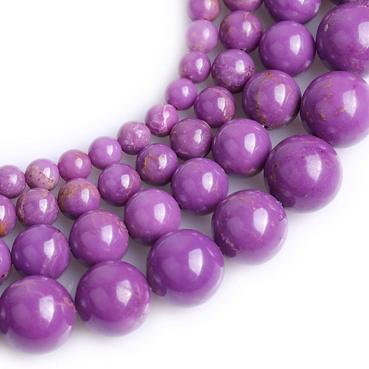 Phosphosiderite Beads 4mm 6mm 8mm 10mm 12mm 15''