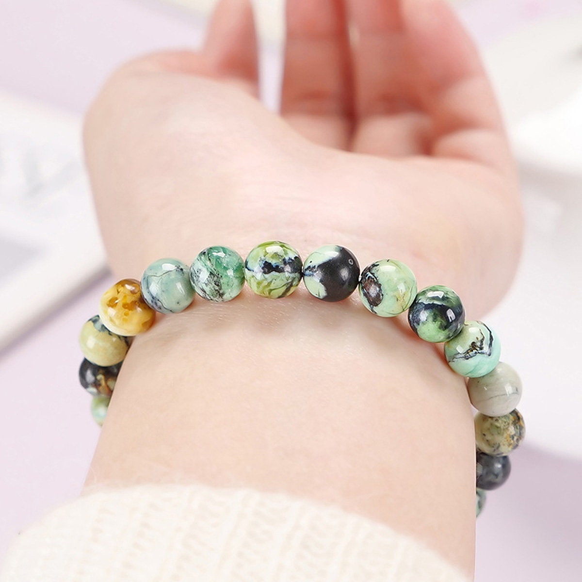 Variscite Bracelet 8''