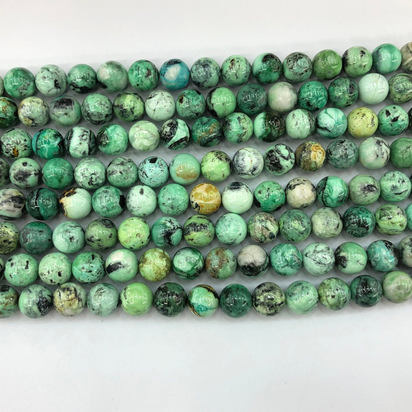 Variscite Beads Naturlige ædelstensperler 6mm 8mm 10mm 15''