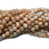 Sunstone Beads Natural Gemstone Beads 4mm 6mm 8mm 10mm 12mm 15''