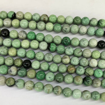 Hydrogrossular Garnet Beads 10mm 15''