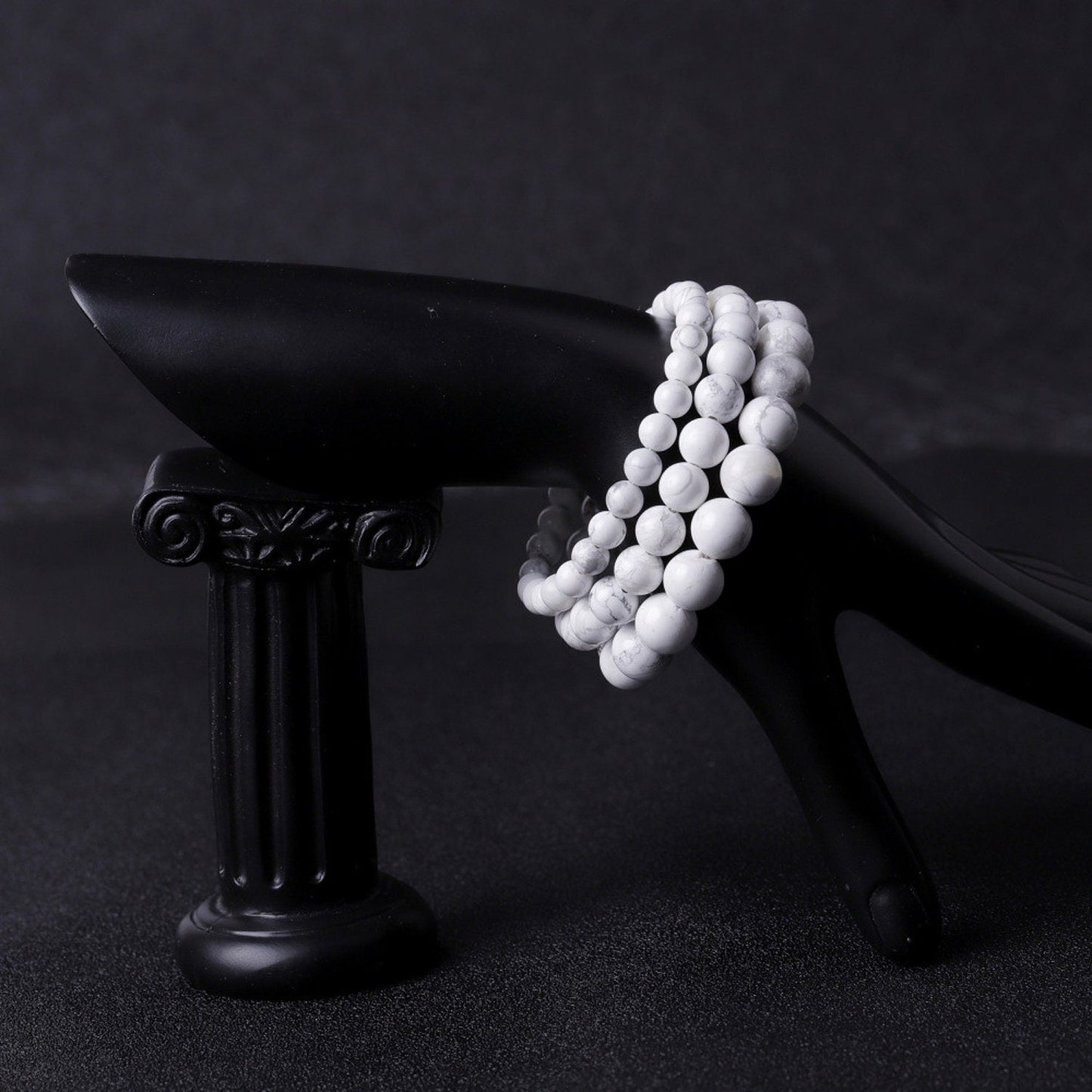 Howlite Bracelet 8''