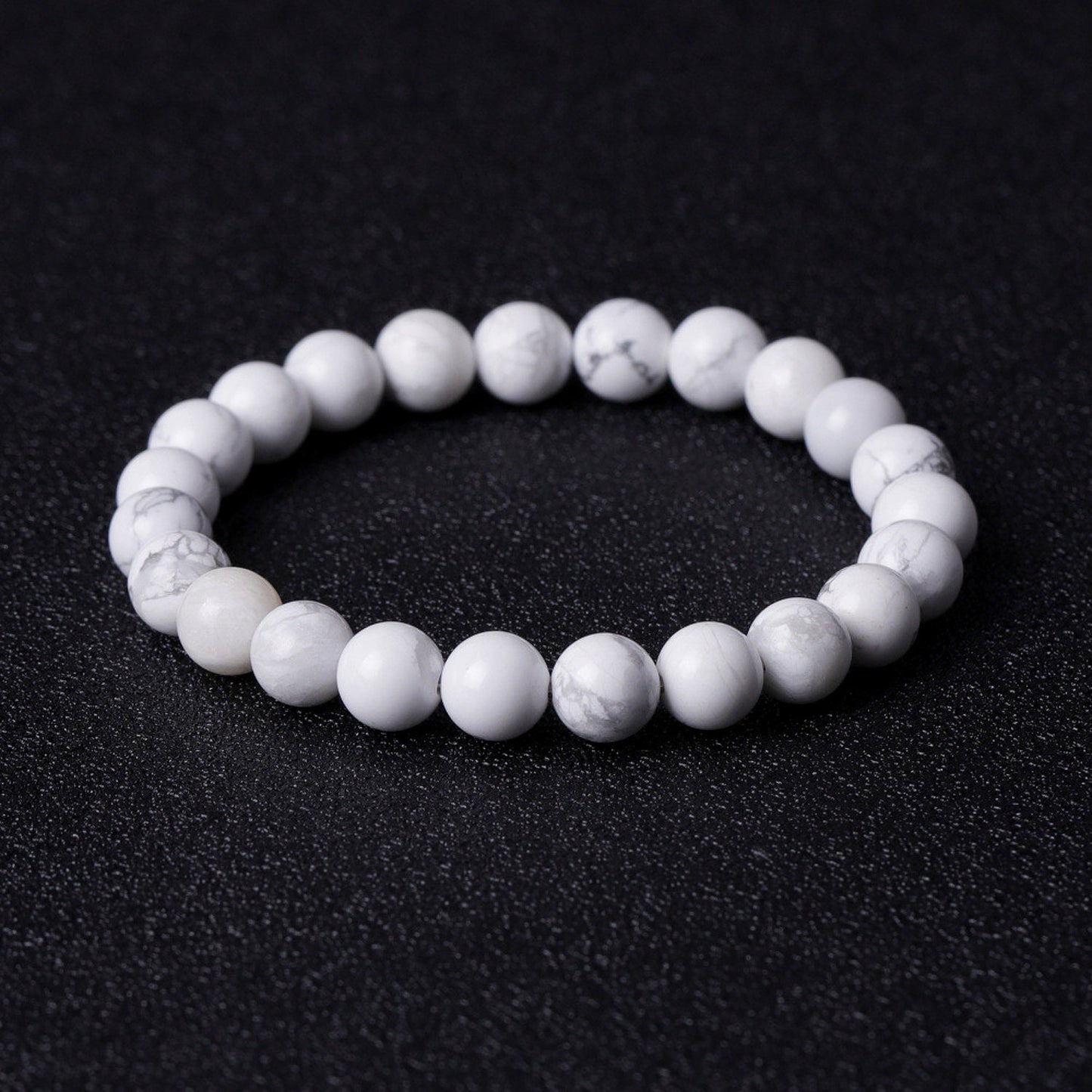 Howlite Bracelet 8''