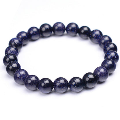 Blue Sandstone Bracelet 8''