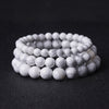 Howlite Bracelet 8''