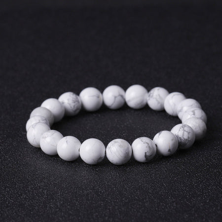 Howlite Bracelet 8''