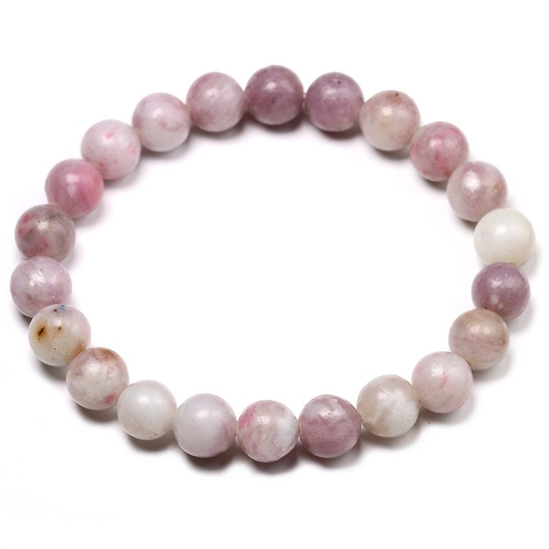 Lilac Jasper Bracelet 7''