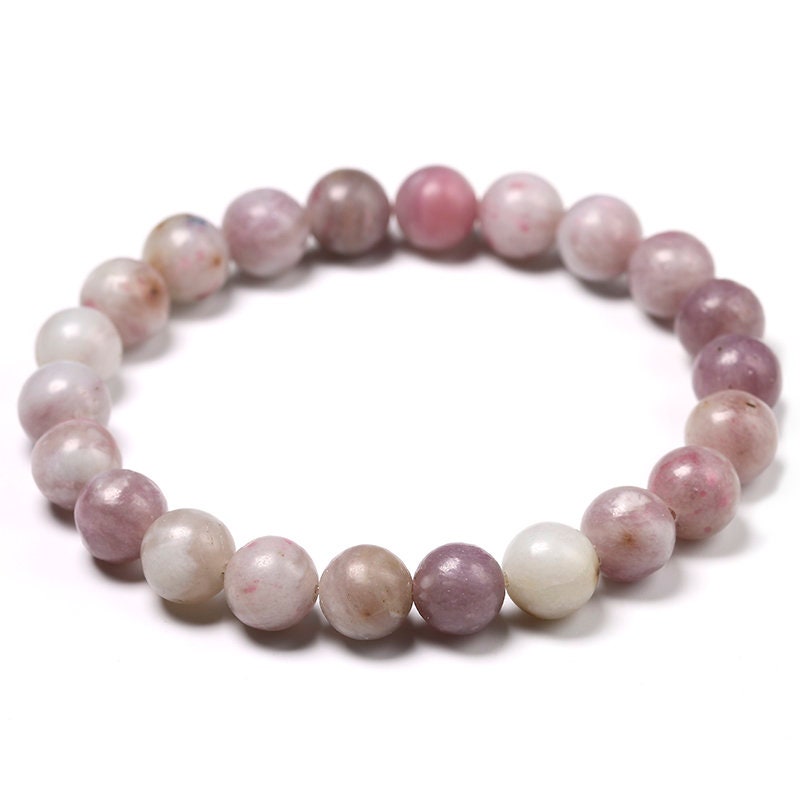 Lilac Jasper Bracelet 7''