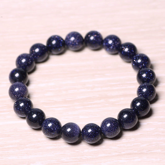 Blue Sandstone Bracelet 8''