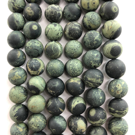 Kambaba Jasper Matte Beads 4mm 6mm 8mm 10mm 15''