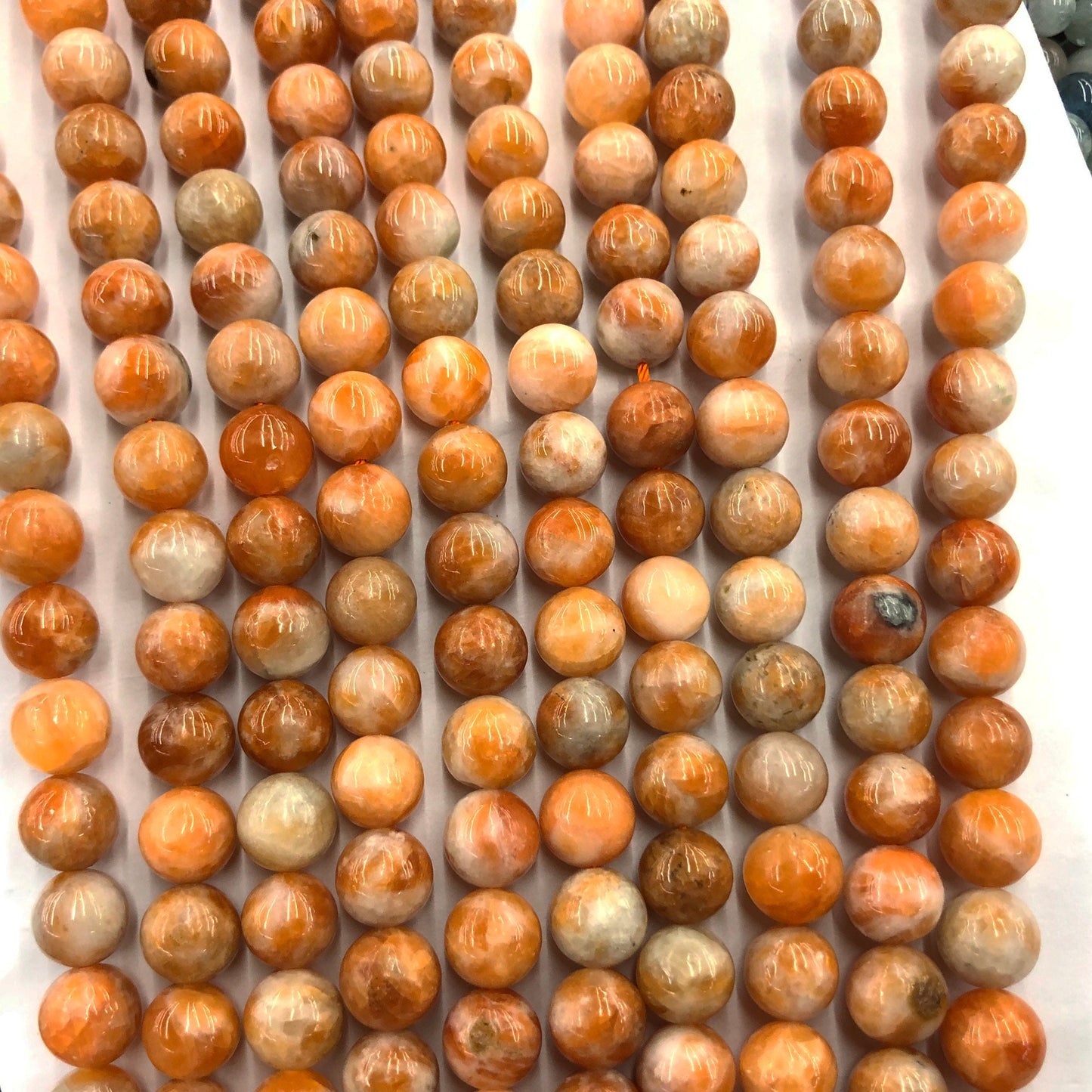 Peru Calcite Beads  6mm 8mm 10mm 12mm 15''