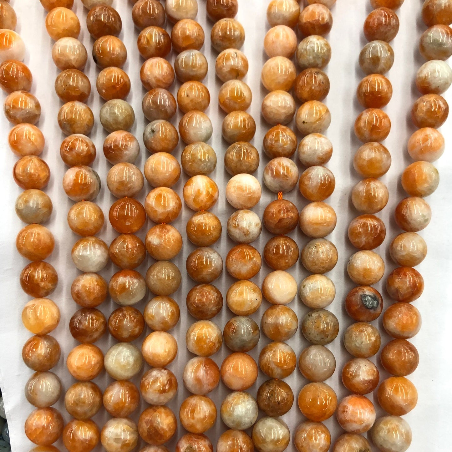 Peru Calcite Beads  6mm 8mm 10mm 12mm 15''