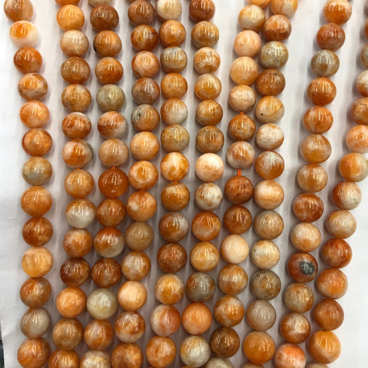 Peru Calcite Beads  6mm 8mm 10mm 12mm 15''