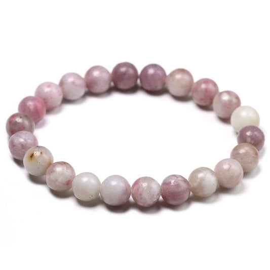 Lilac Jasper Bracelet 7''
