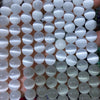 A+ White Selenite Beads 6mm 8mm 10mm 15''