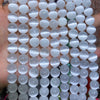 A+ White Selenite Beads 6mm 8mm 10mm 15''