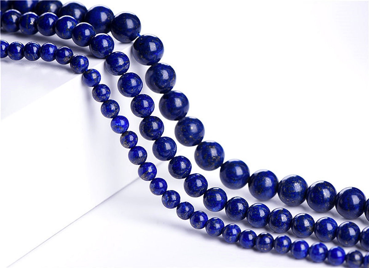 AAA Lapis Lazuli Beads 4mm 6mm 8mm 10mm 12mm 15''