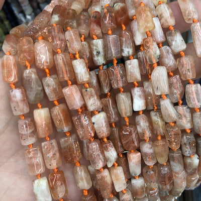 Sunstone Nugget Beads 8-12mm