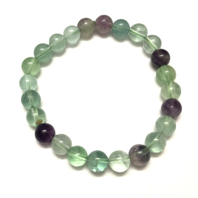 Bracelet en fluorite 8''