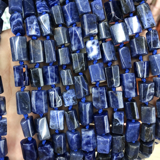 Blue Sodalite Nugget Beads 8-12mm