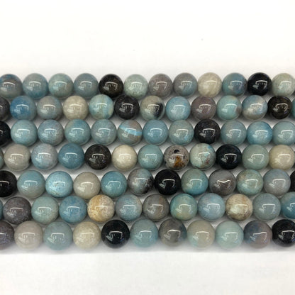 Blue Trolleite Beads 15''