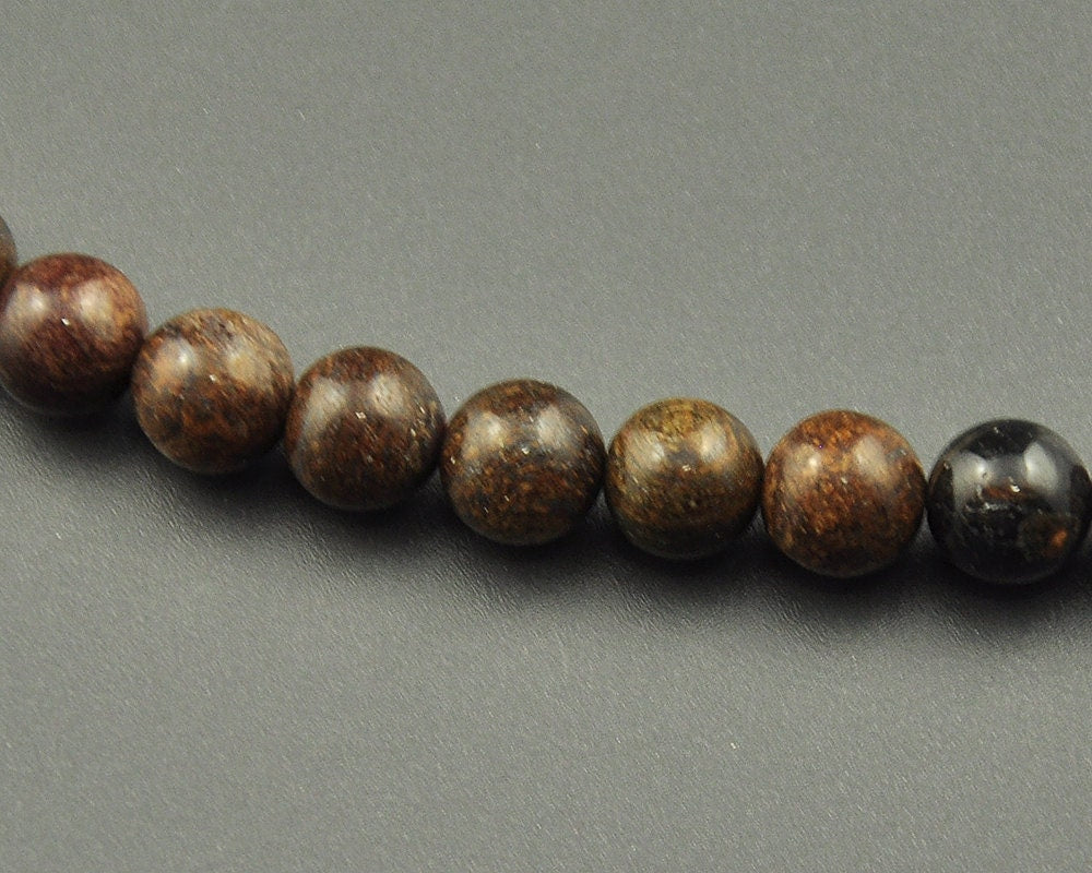 Bronzite Beads 4mm 6mm 8mm 10mm 12mm 15''