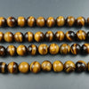 A Yellow Tiger Eye Beads 4-20mm 15''