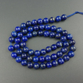 A Lapis Lazuli Beads Genuine Stone  4mm 6mm 8mm 10mm 12mm 14mm 15''