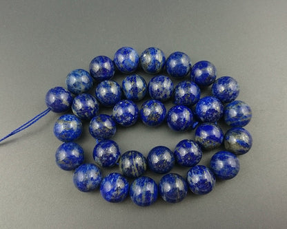 A Lapis Lazuli Beads Genuine Stone  4mm 6mm 8mm 10mm 12mm 14mm 15''