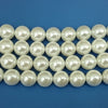 Perles de coquillage blanches 2 mm 3 mm 4 mm 6 mm 8 mm 10 mm 12 mm 14 mm 15''