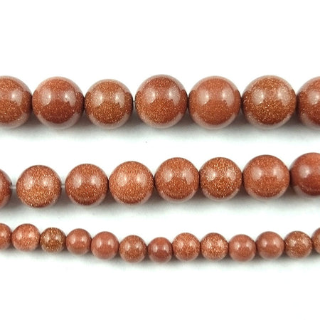 Gold Sandstone Beads 4mm 6mm 8mm 10mm 12mm 14mm 15''