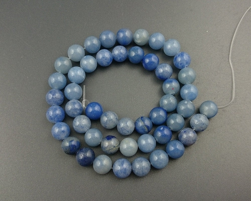Blue Aventurine Beads 4mm 6mm 8mm 10mm 12mm 15''