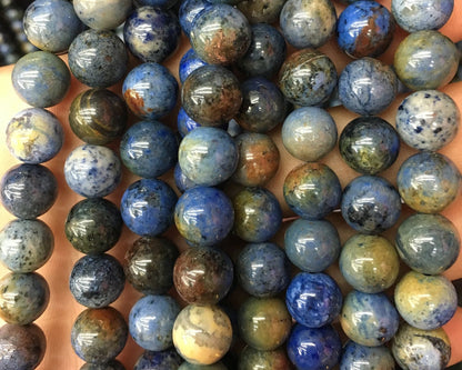 A+ Rainbow Dumortierite Beads 6mm 8mm 10mm 12mm 15''
