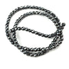 Hematite Faceted 2mm 3mm 4mm 6mm 8mm 10mm 15''